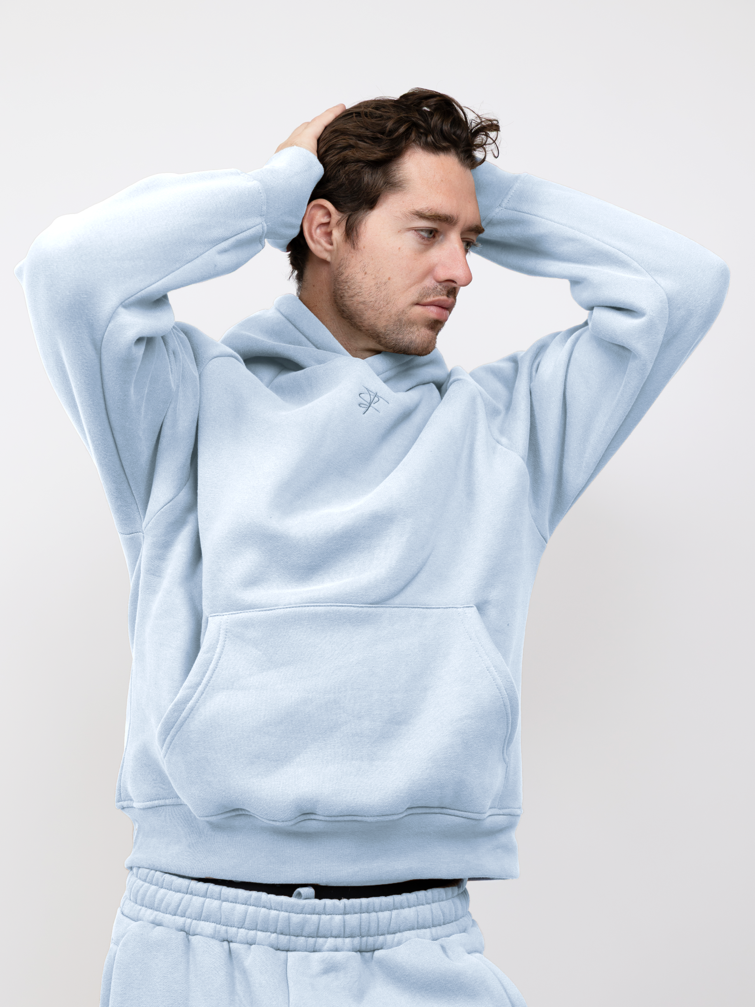 Glacier Blue,PULLOVER