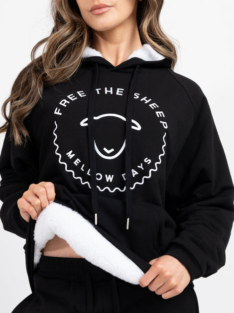 Sky in You Hoodie - Obsidian Black