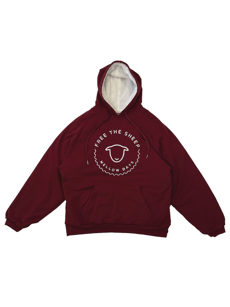 Sky in You Hoodie - Wine Red (Burgundy)