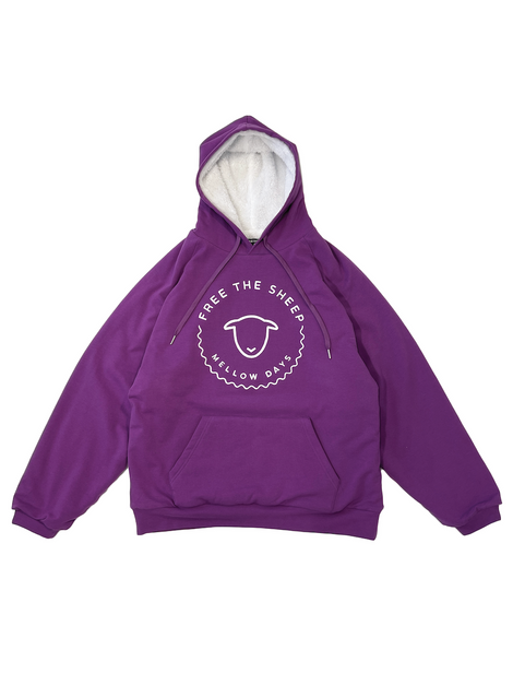 Sky in You Hoodie - Gemstone Dark Purple