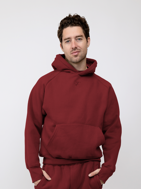 Aether Hoodie - Wine Red / PULLOVER