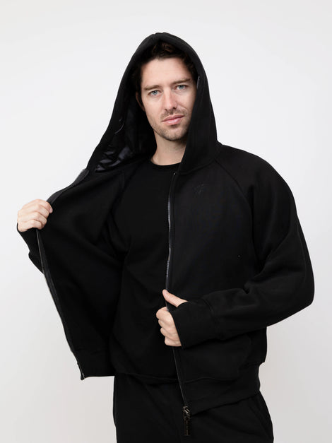 Aether Hoodie - Obsidian Black / JACKET