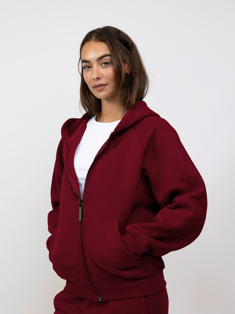 Aether Hoodie - Wine Red / JACKET