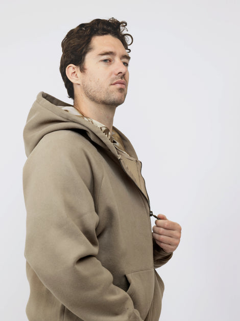 Aether Hoodie - Timber Beige / JACKET