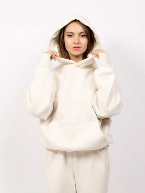 Aether Hoodie - Canvas White / PULLOVER
