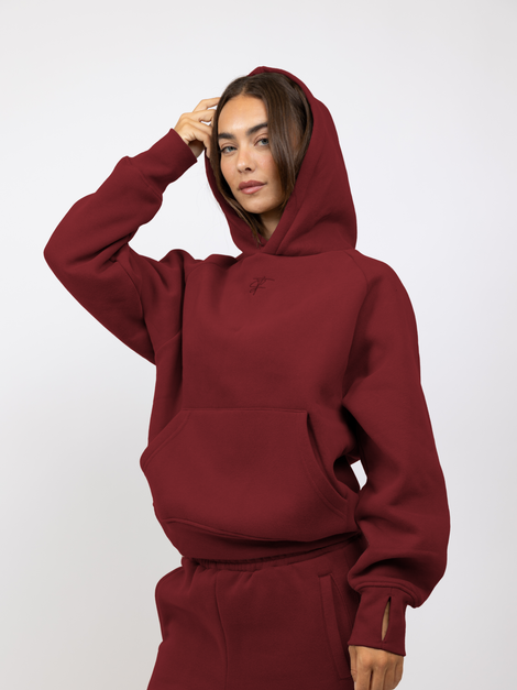 Aether Hoodie - Wine Red / PULLOVER